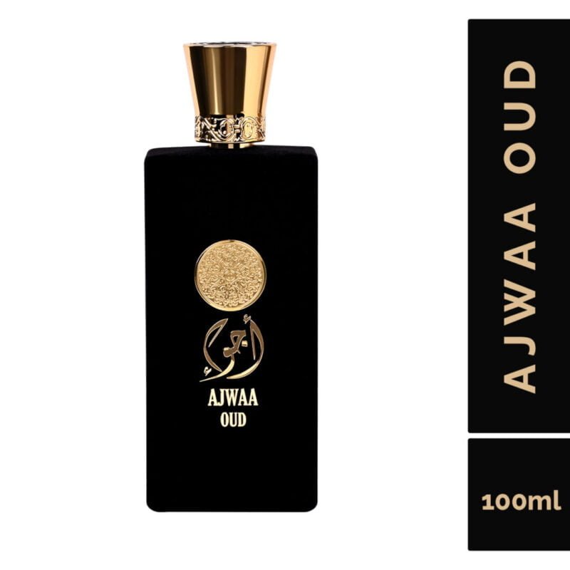 Apa de Parfum pentru Barbati Ajwaa Oud Black, Nusuk [5]