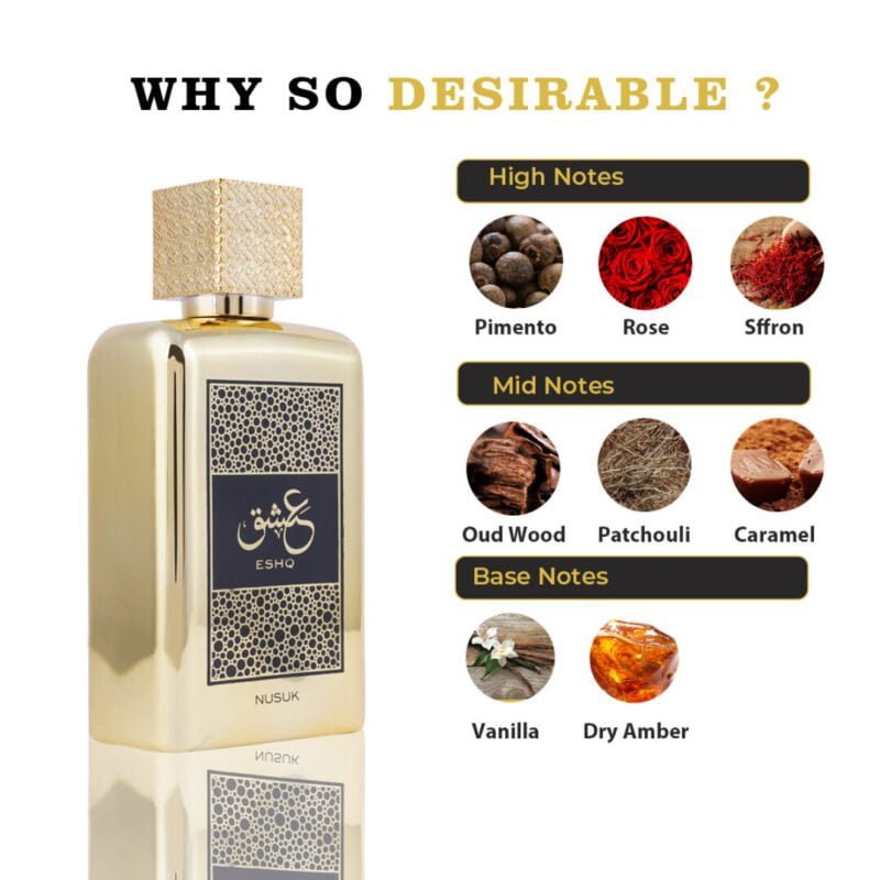 Apa de Parfum Unisex Eshq, Nusuk [3]