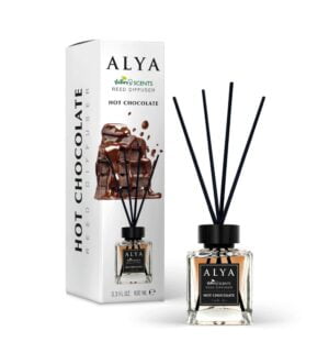 (plu01372) - Deodorant de Camera Hot Chocolate, Alya, Reed Diffuser - 100ml