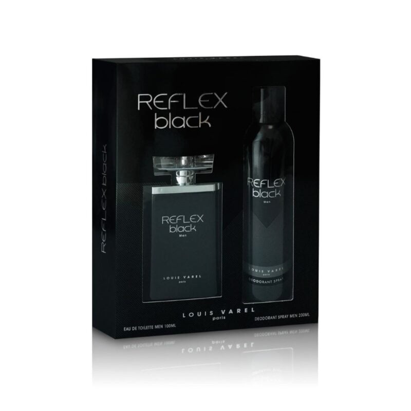 Parfum bărbătesc REFLEX BLACK MEN cu Deodorant
