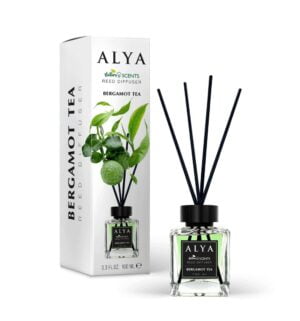 (plu01390) - Deodorant de Camera Bergamot Tea, Alya, Reed Diffuser - 100ml