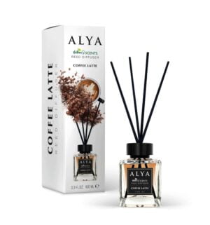 (plu01389) - Deodorant de Camera Caffe Latte, Alya, Reed Diffuser - 100ml