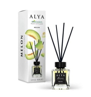 (plu01385) - Deodorant de Camera Melon, Alya, Reed Diffuser - 100ml